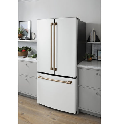 Café CWE19SP4NW2 18.6 Cu. Ft. Smart Counter-Depth French-Door Refrigerator