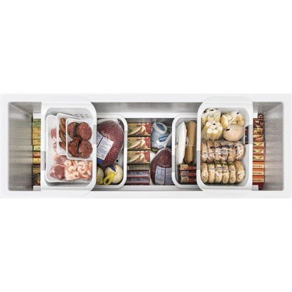 GE FCM16DLWW 15.7 Cu. Ft. Manual Defrost Chest Freezer – White