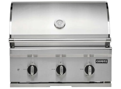 Coyote C3C30 30" C-Series Built-In Gas Grill – Stainless Steel