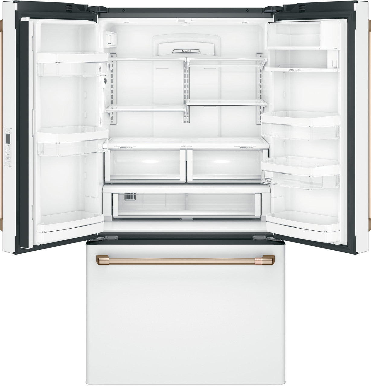 Café CWE23SP4MW2 23.1 Cu. Ft. Smart Counter-Depth French Door Refrigerator