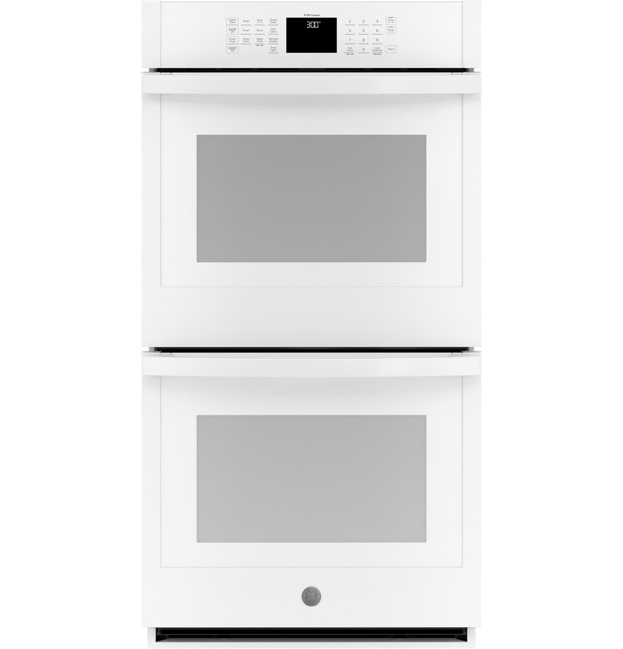 GE JKD3000DNWW 27" Smart Built-In Double Wall Oven – White