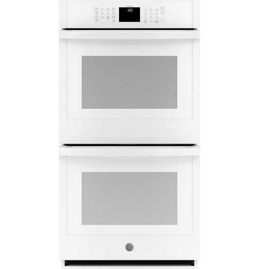 GE JKD3000DNWW 27" Smart Built-In Double Wall Oven – White