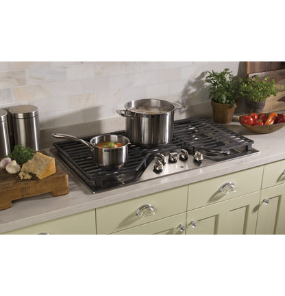 GE JGP5036SLSS 36" Built-In Gas Cooktop – Stainless Steel
