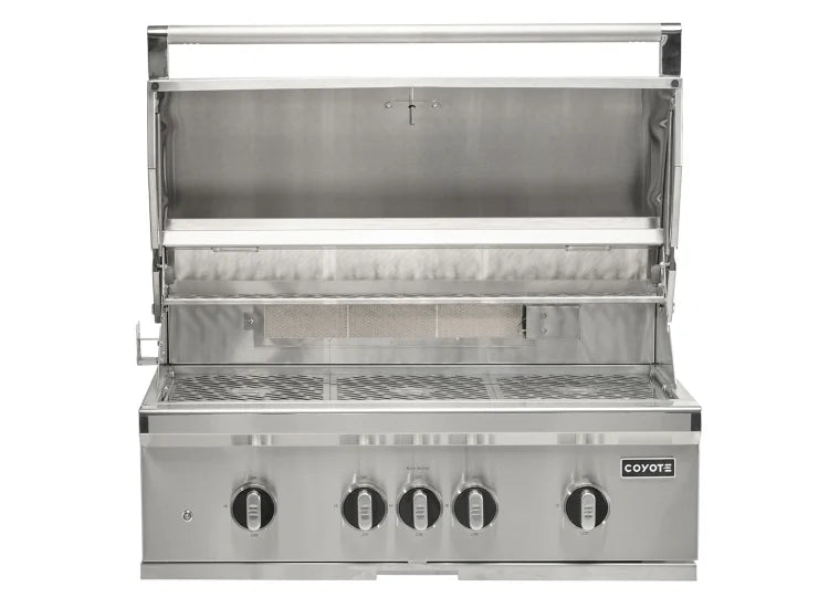 Coyote C3SL36 36" SL-Series Built-In Gas Grill with Sear Zone & Rotisserie – Stainless Steel