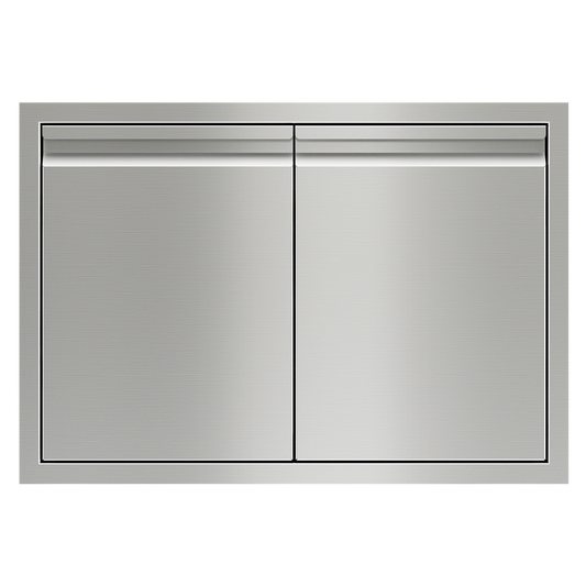 Wolf 827600 30" Outdoor Double Access Doors – Stainless Steel