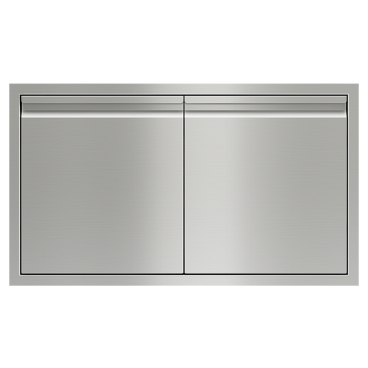 Wolf 827601 36" Outdoor Double Access Doors – Stainless Steel