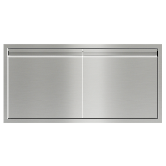 Wolf 827602 42" Outdoor Double Access Doors – Stainless Steel