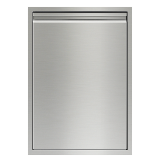 Wolf 828414 24" Outdoor Tall Dry Storage – Right Hinge – Stainless Steel