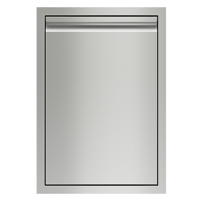 Wolf 827370 18" Outdoor Double Trash & Recycling Drawer – Stainless Steel
