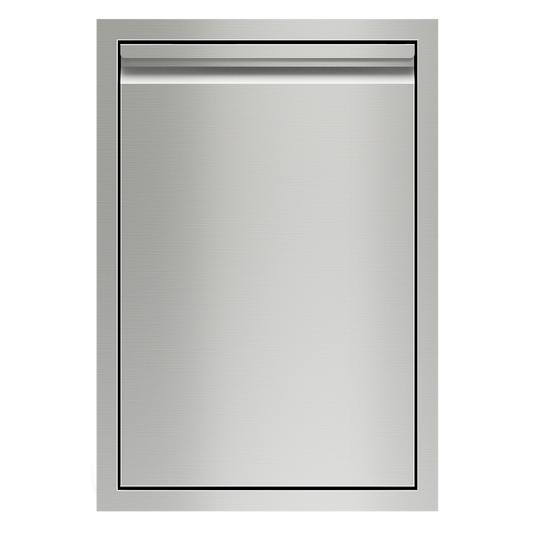 Wolf 827369 18" Outdoor Single Trash Drawer – Stainless Steel