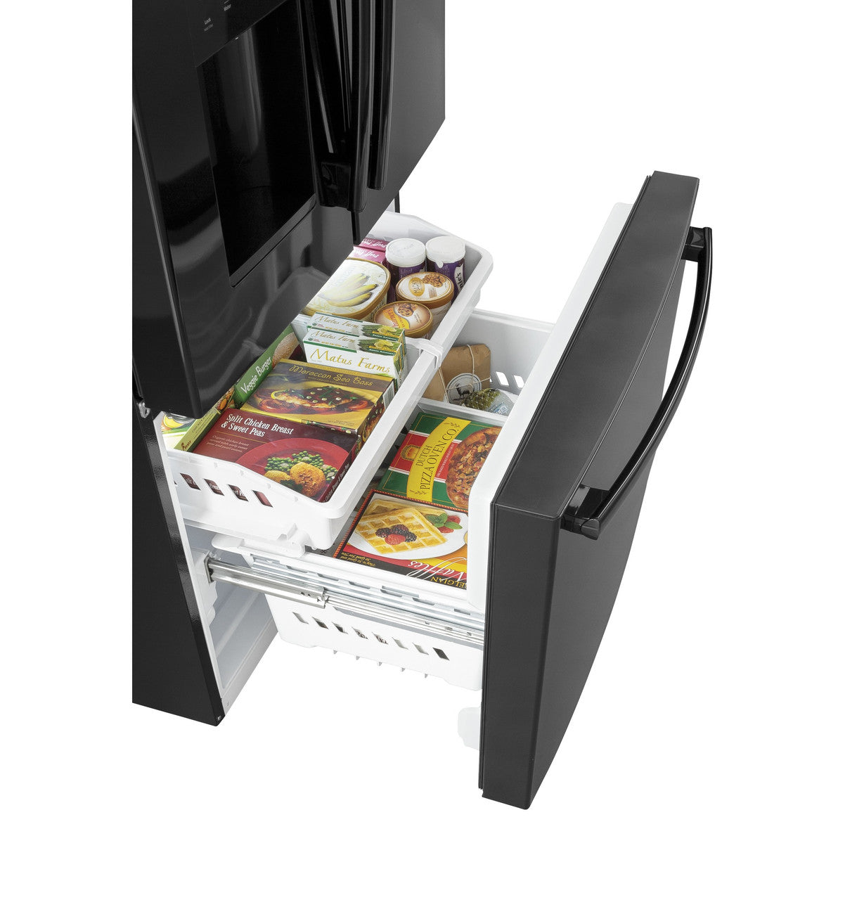 GE GFE26JGMBB 36" ENERGY STAR® French Door Refrigerator – 25.7 Cu. Ft. – Black