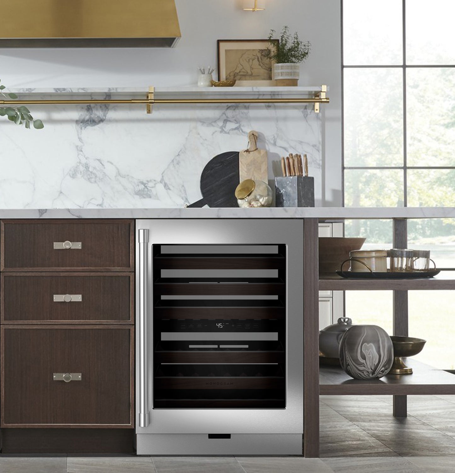 Monogram ZIWD24PWII 24″ Panel-Ready Wine Reserve