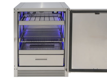 Alfresco AR-24 24" PolarCore™ Single-Door Outdoor Refrigerator