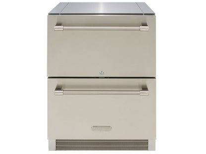 Alfresco AR-24D 24" PolarCore™ Two-Drawer Outdoor Refrigerator
