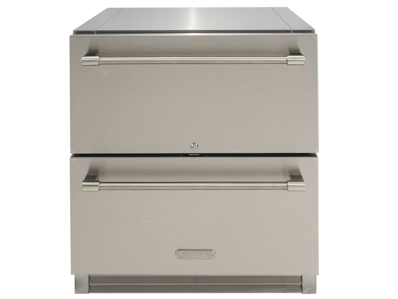 Alfresco AR-28D 28" PolarCore™ Two-Drawer Outdoor Refrigerator