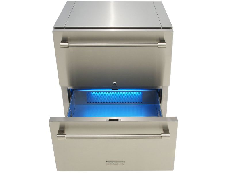 Alfresco AR-28D 28" PolarCore™ Two-Drawer Outdoor Refrigerator
