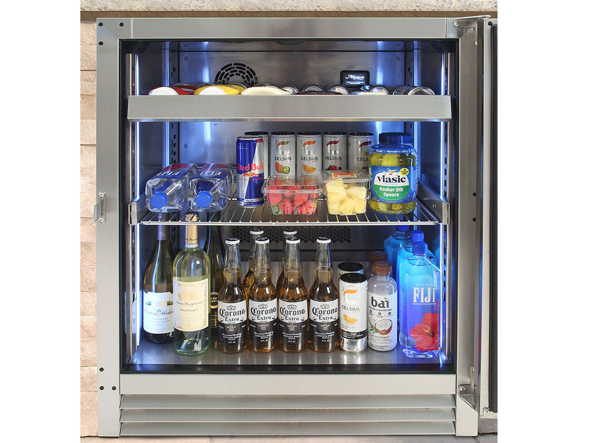 Alfresco AR-28 28" PolarCore™ Single-Door Outdoor Refrigerator