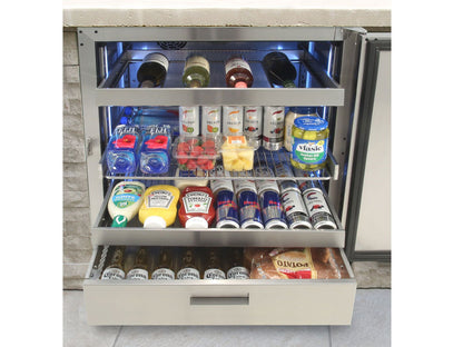 Alfresco AR-28 28" PolarCore™ Single-Door Outdoor Refrigerator