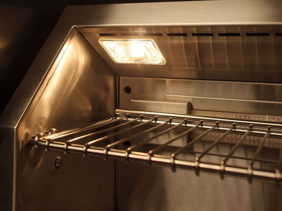Alfresco ALXE-36C 36" Cart Gas Grill with Rotisserie and Smoker