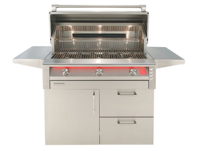 Alfresco AIPG-42C 42" Intelligent Professional Cart Gas Grill