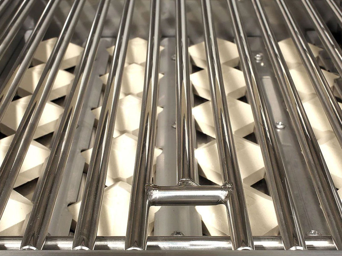 Alfresco ALXE-36C 36" Cart Gas Grill with Rotisserie and Smoker