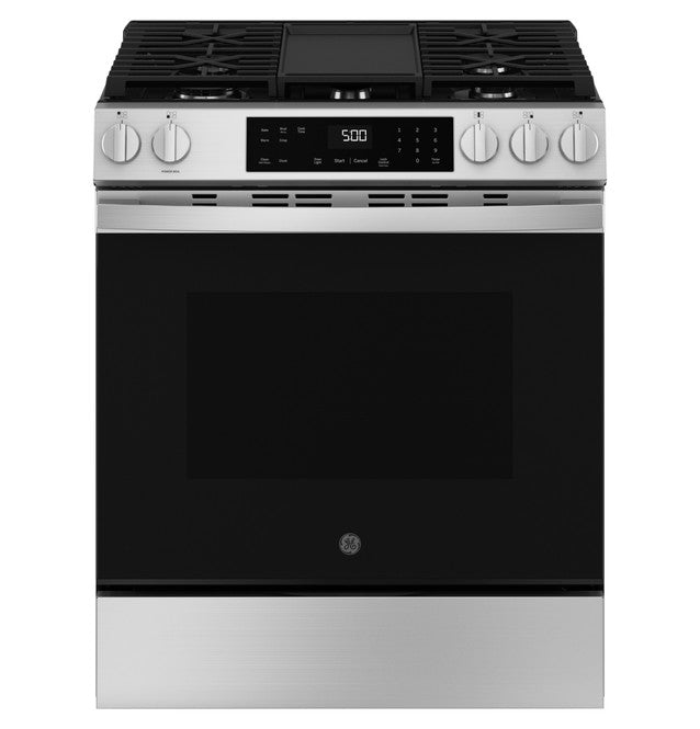 GE GGS500PVSS 30″ Slide-In Gas Range