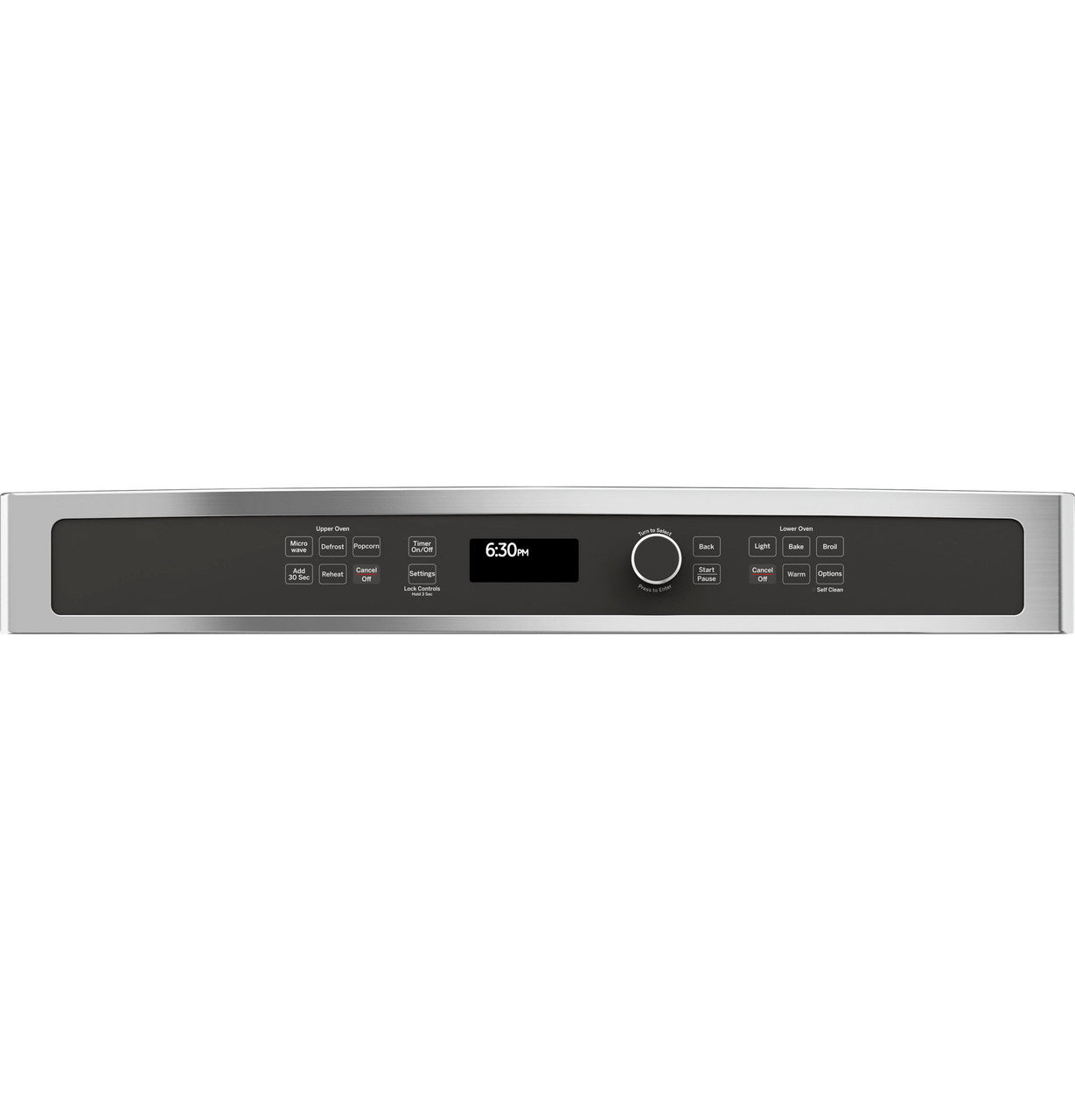 GE JT3800SHSS 30" Built-In Combination Double Wall Oven – Stainless Steel