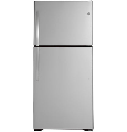 GE GTS22KYNRFS 30-inch Top-Freezer Refrigerator - Fingerprint Resistant Stainless