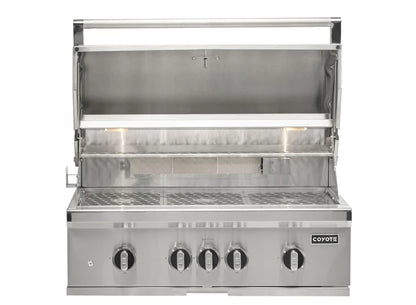 Coyote C3SL36 36" SL-Series Built-In Gas Grill with Sear Zone & Rotisserie – Stainless Steel