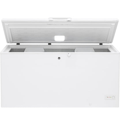 GE FCM16DLWW 15.7 Cu. Ft. Manual Defrost Chest Freezer – White