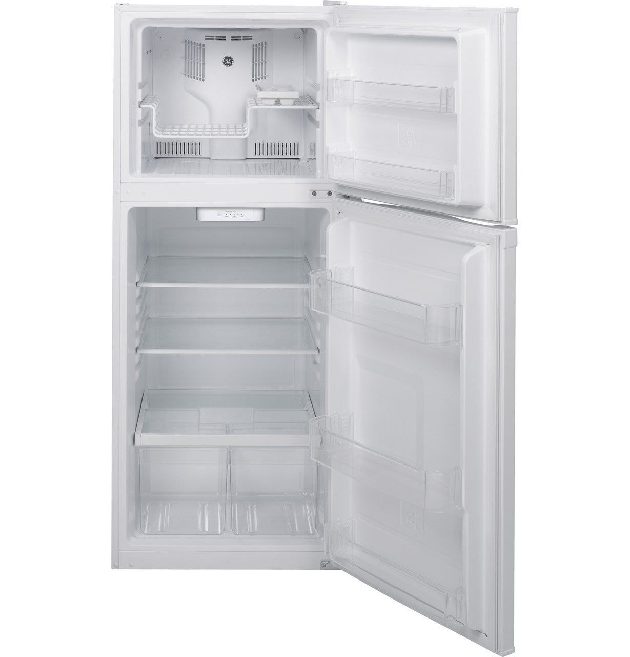 GE GPE12FGKWW 11.6 Cu. Ft. Top-Freezer Refrigerator