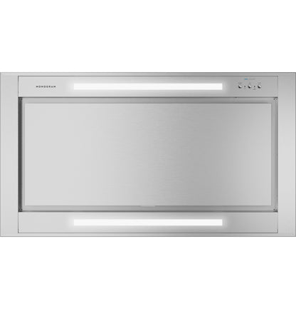 Monogram ZVIS481SRSS 48" Island Range Hood with Air Quality Sensors & Smart Controls - Stainless Steel