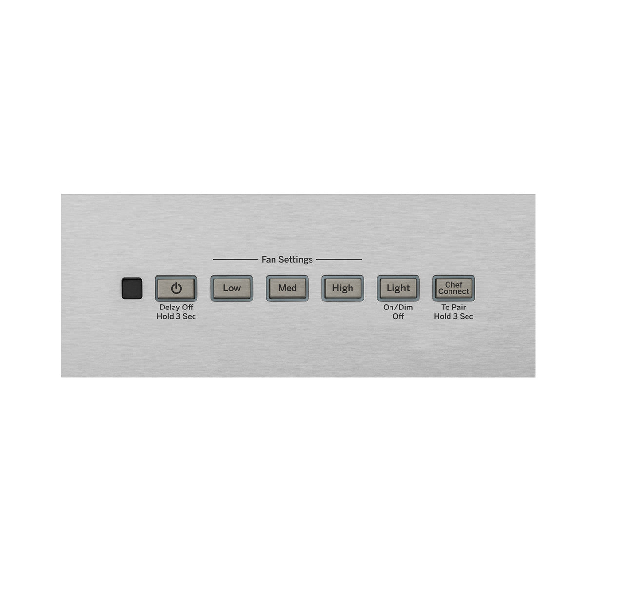GE UVW8301SLSS 30" Designer Wall-Mount Hood with Dimmable LED Lighting – Stainless Steel