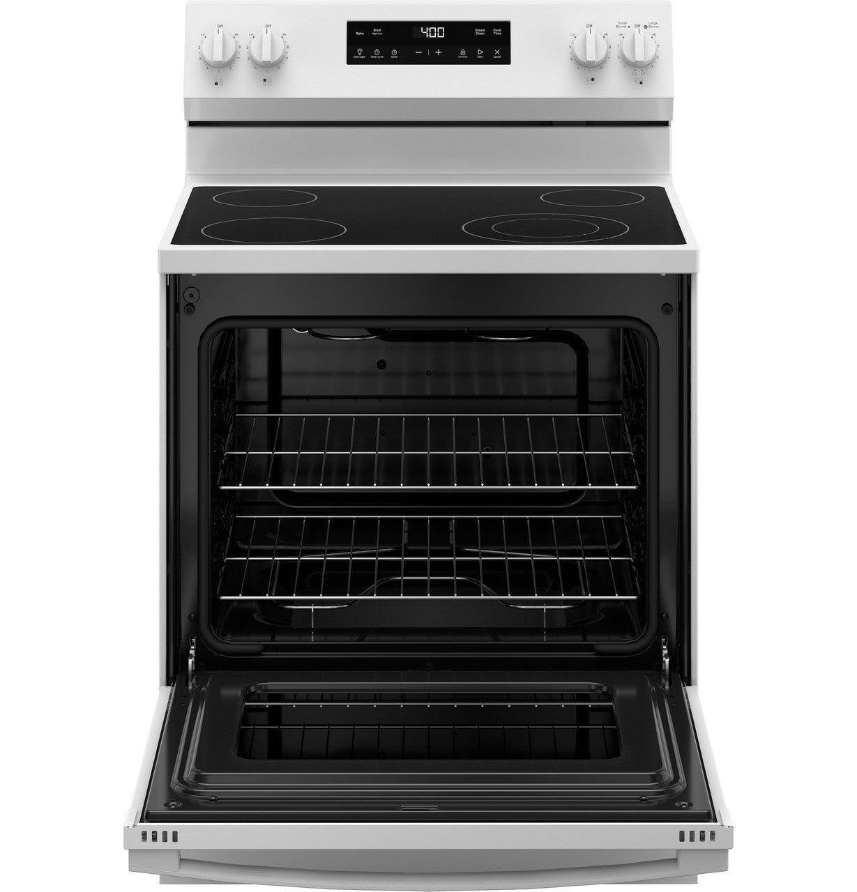 GE ENERGY STAR® GRF400SVWW 30" Electric Freestanding Range