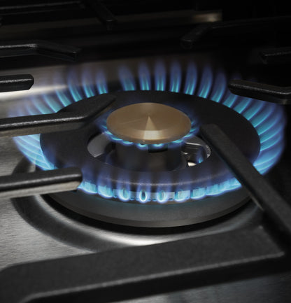 Monogram ZGU36RSLSS 36" Gas Cooktop with 5 Burners & Tri-Ring Burner - Stainless Steel
