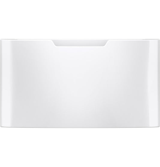 GE GFP1528SNWW Laundry Pedestal with Storage Drawer – White