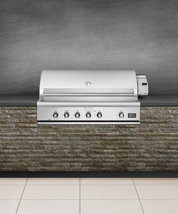 DCS BH1-48RI 48-inch Built-In Gas Grill with Rotisserie and Infrared Sear Burner