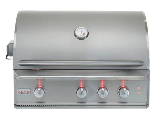 Blaze BLZ-3PRO 34" Professional LUX 3-Burner Built-In Gas Grill