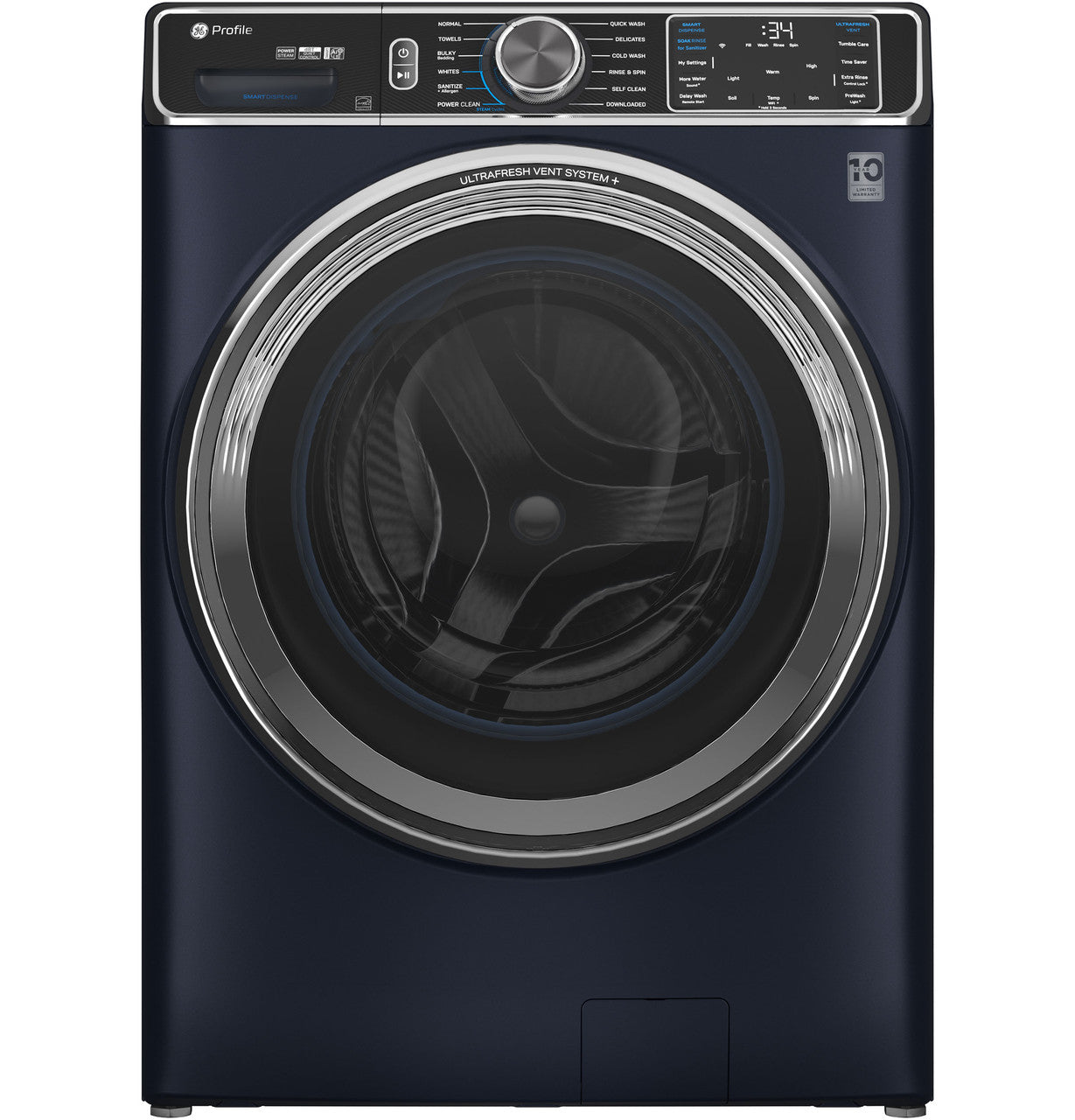 GE Profile PFW870SPVRS 5.3 cu. ft. Front Load Washer with UltraFresh Vent+