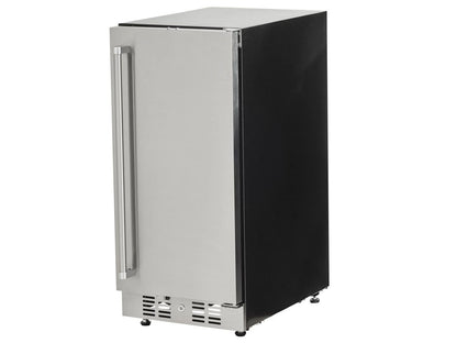 Coyote C115R-S 15" Built-In Outdoor Compact Refrigerator – Stainless Steel