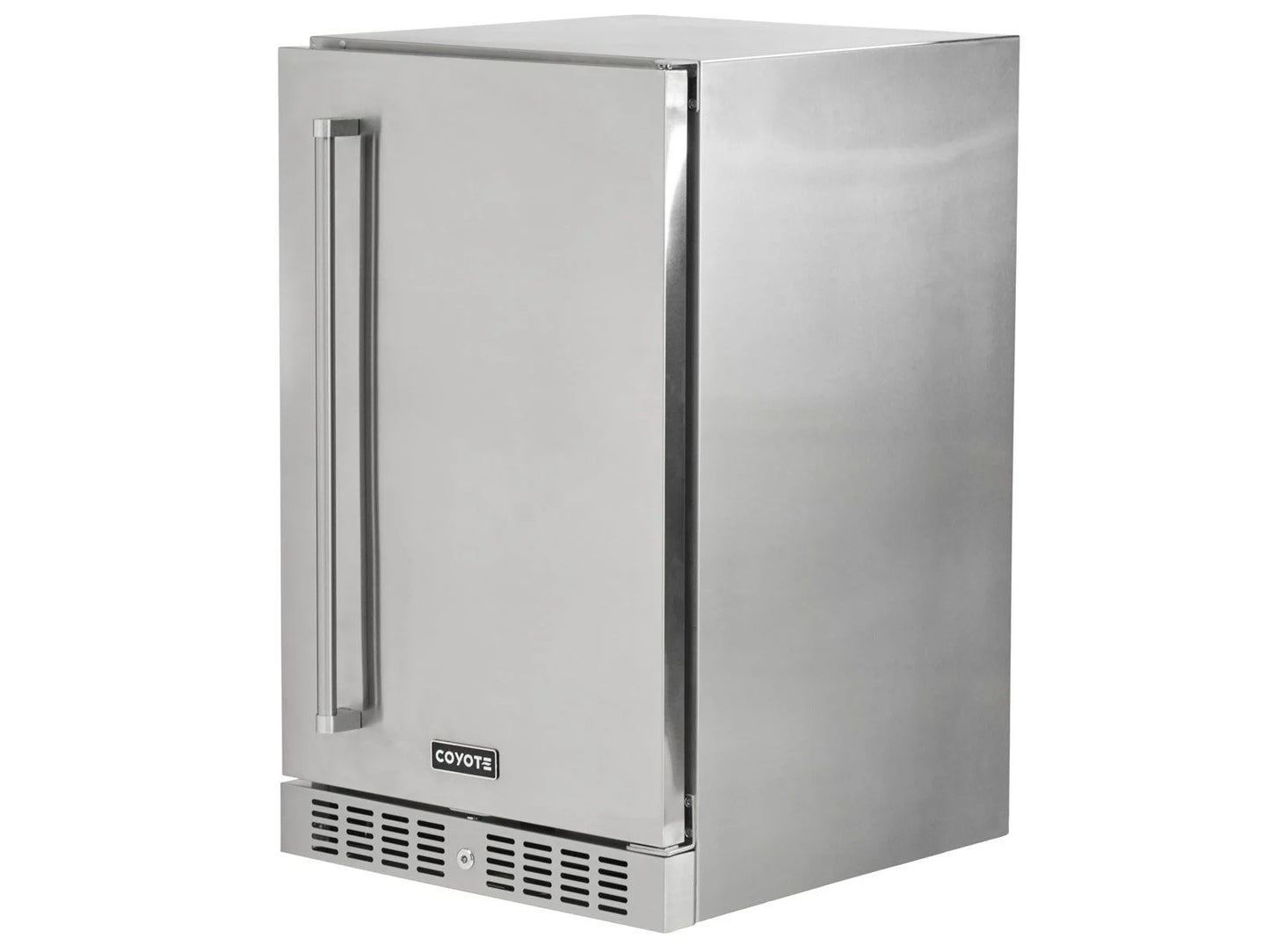 Coyote C121R-S-L 21" Built-In Outdoor Compact Refrigerator – Stainless Steel