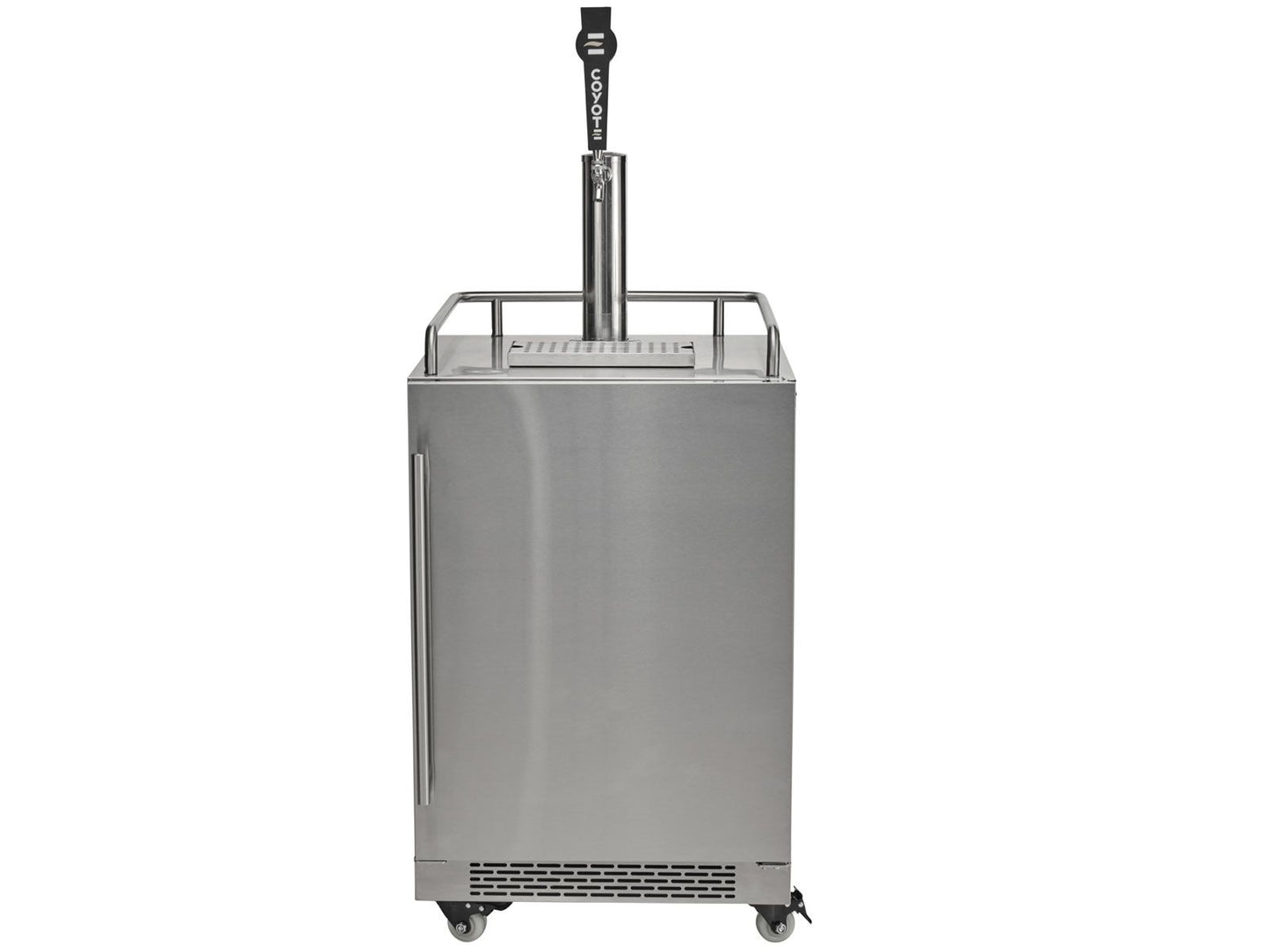 Coyote C124KEG 24" Built-In Outdoor Kegerator – Stainless Steel