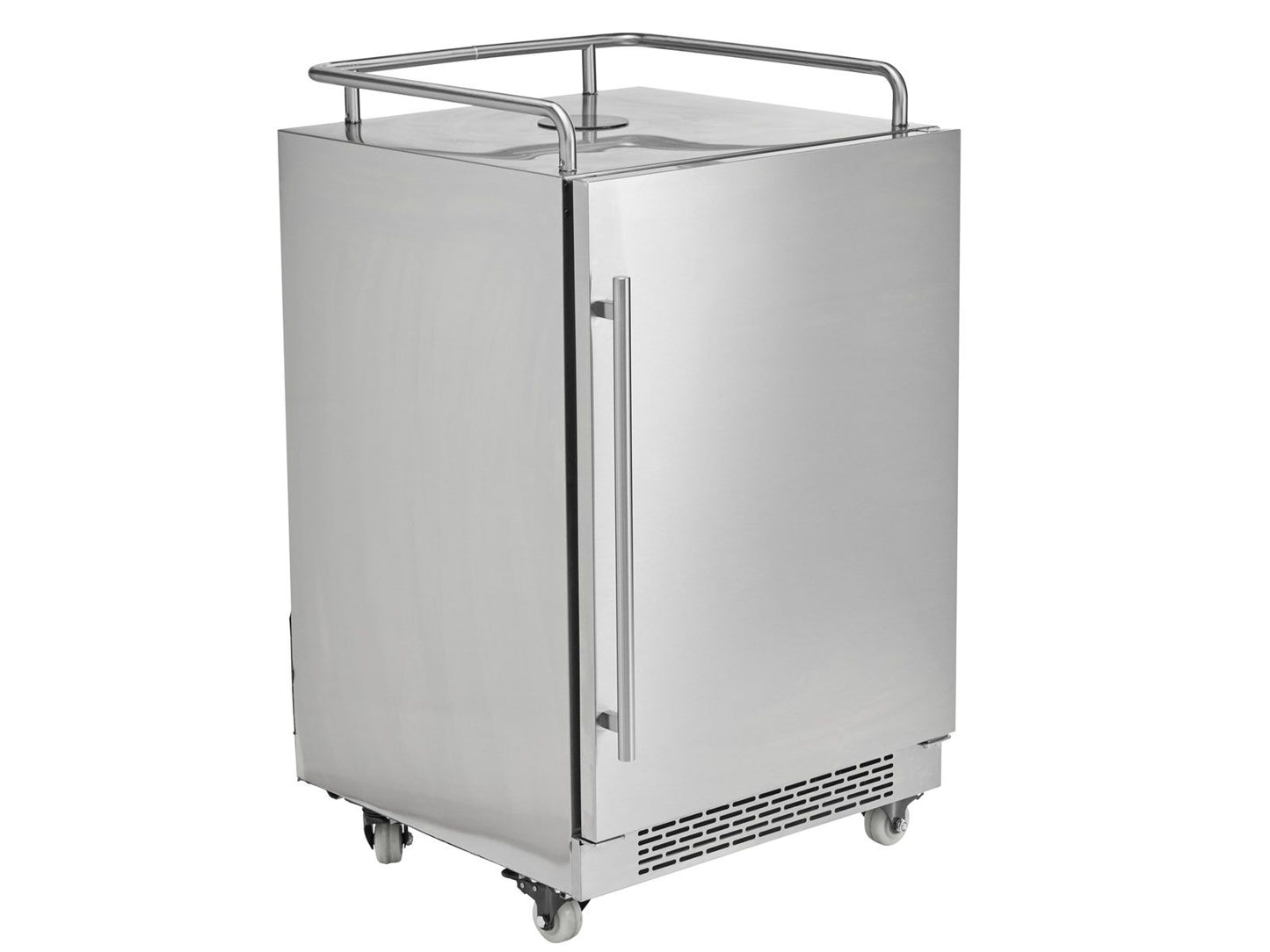 Coyote C124KEG 24" Built-In Outdoor Kegerator – Stainless Steel