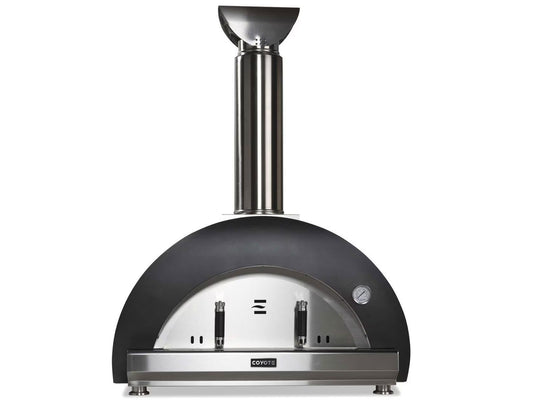 Coyote C1PZ40WMB 40" DUOMO Wood-Fired Pizza Oven – Matte Black