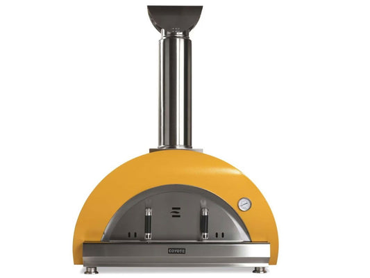 Coyote C1PZ40WY 40" DUOMO Wood-Fired Pizza Oven – Yellow