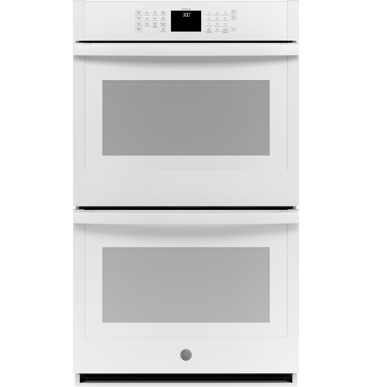 GE JTD3000DNWW 30" Smart Built-In Double Wall Oven – White