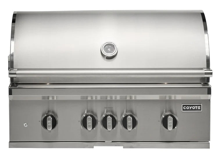 Coyote C3SL36 36" SL-Series Built-In Gas Grill with Sear Zone & Rotisserie – Stainless Steel