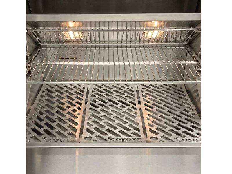 Coyote C2P28 28" Next-Gen Built-In Pellet Grill – Stainless Steel
