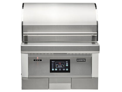 Coyote C2P28 28" Next-Gen Built-In Pellet Grill – Stainless Steel