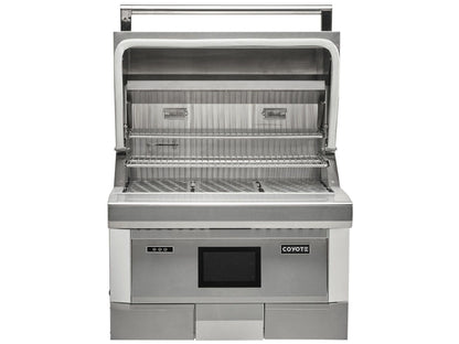 Coyote C2P28 28" Next-Gen Built-In Pellet Grill – Stainless Steel